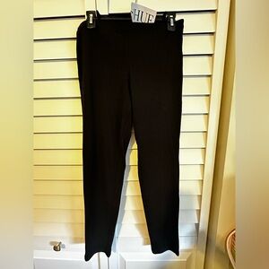 HUE Women's Black Leggings